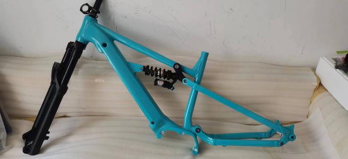 27.5er تقویت Bafang 250w الکتریکی کامل تعلیق دوچرخه فریمست M510 500w E-bike Kit تبدیل 1