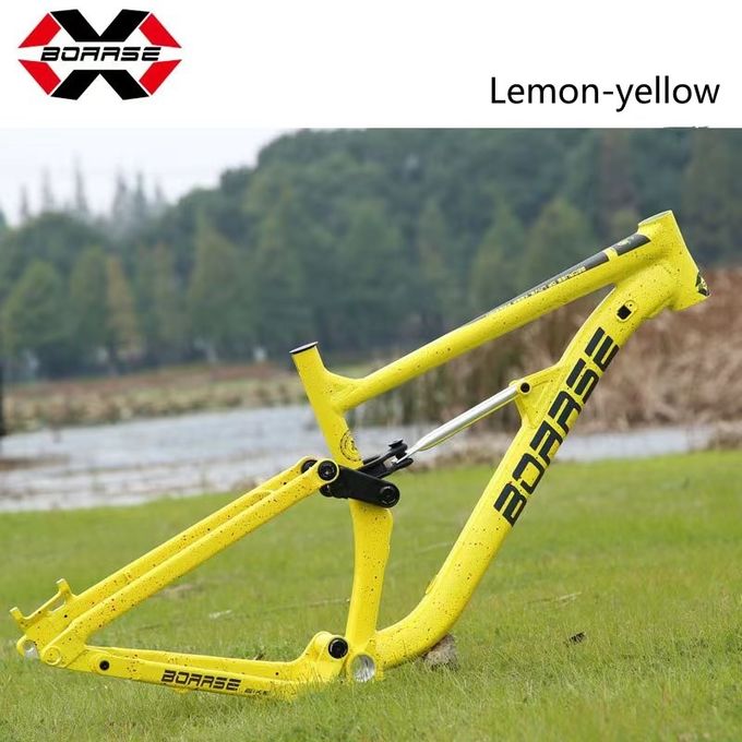 قاب دوچرخه کوهستانی 17 اینچی رنگ زرد برای دوام طولانی 5