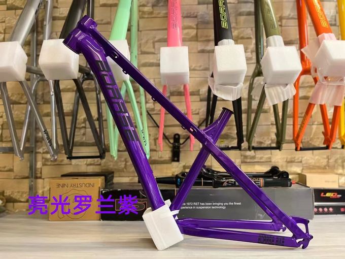 قاب دوچرخه آلومینیومی 17 اینچی برای AM All Mountain Hardtail Mtb 135 * 10mm نوع محور 7